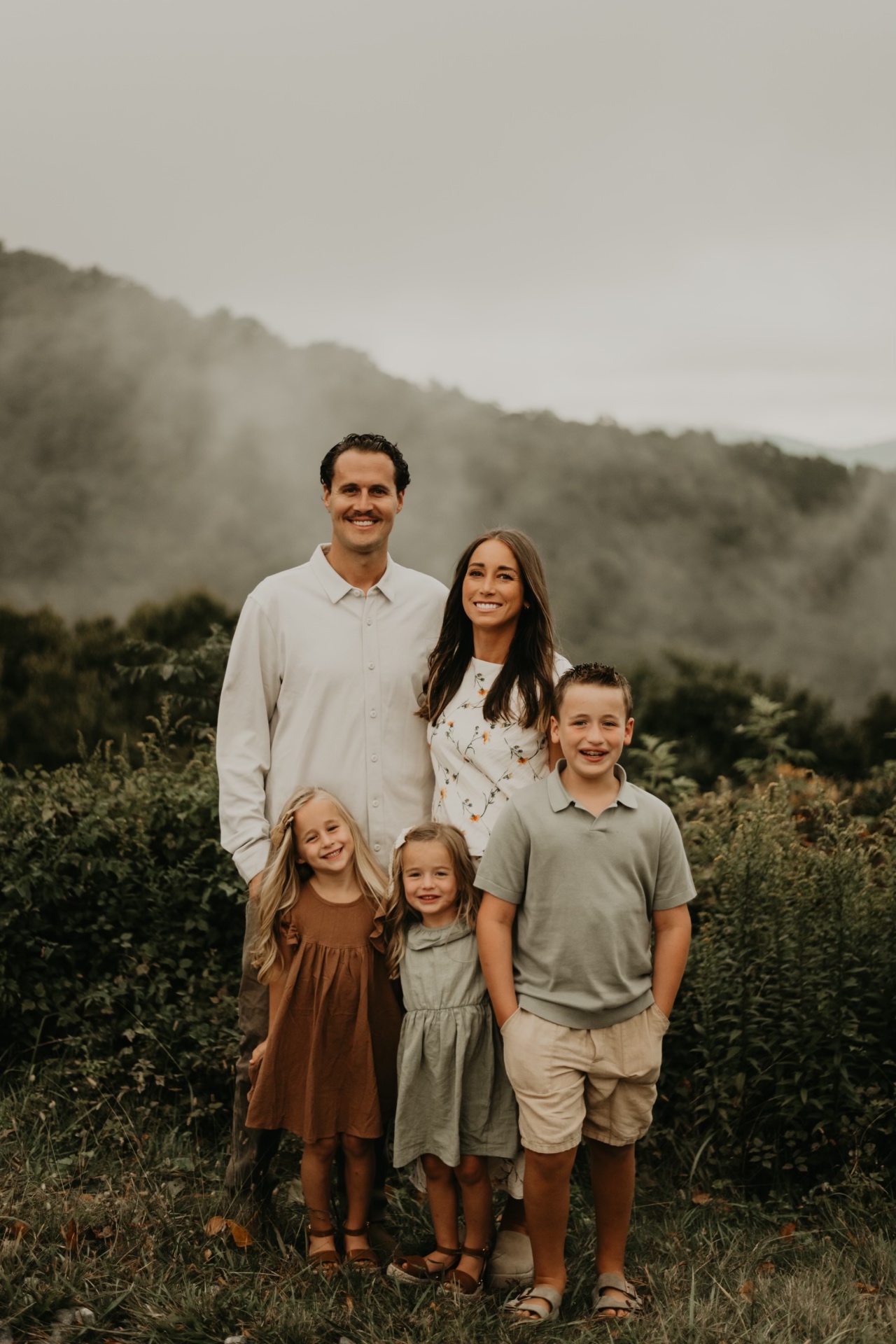Dr. Van with his wife Megan and children Gus, Ren, and Louie